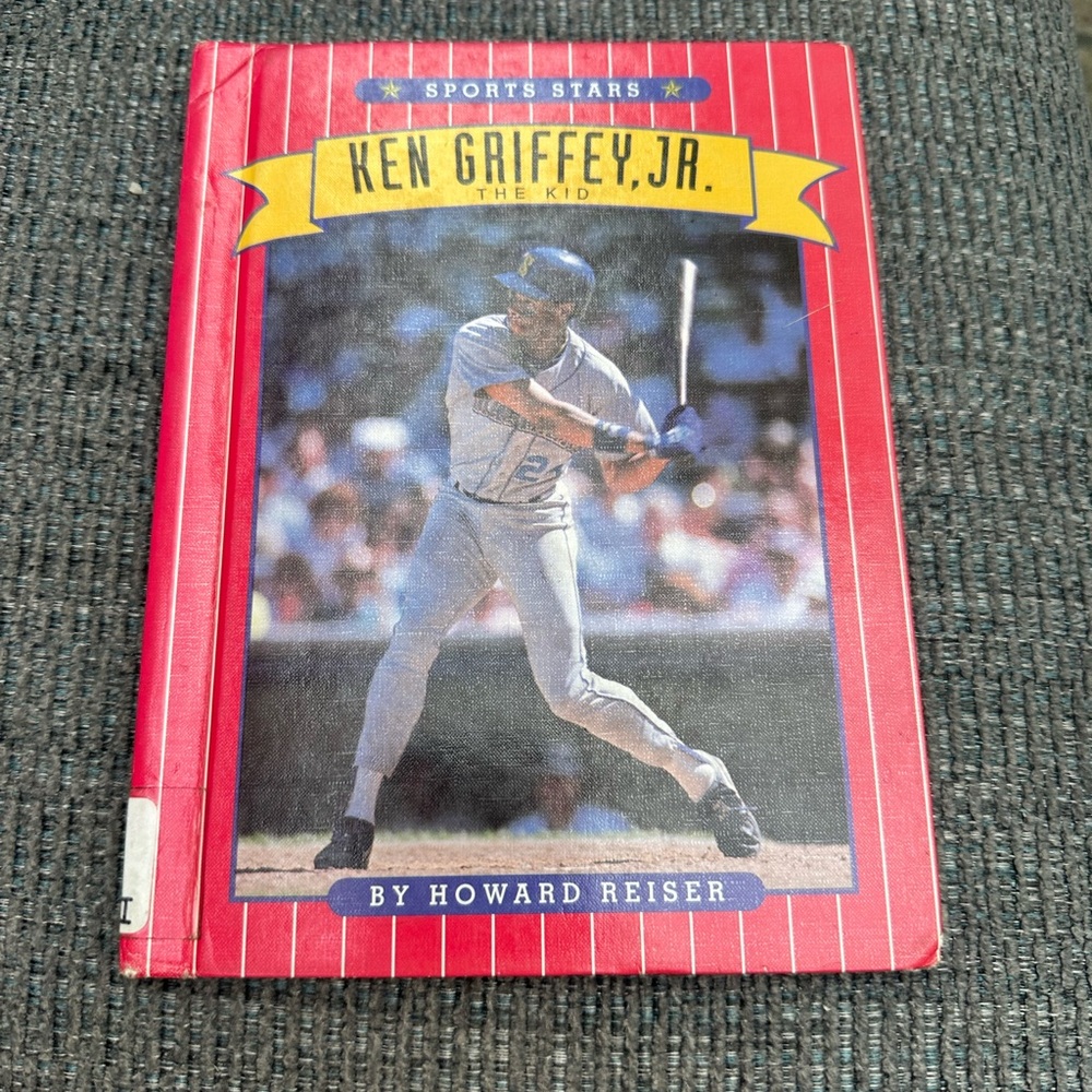 Ken Griffey Jr. Sports Stars Book - Red Cover